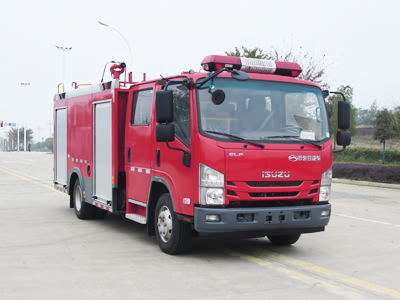 國(guó)六 3.5噸 五十鈴700P水罐消防車